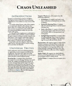 Alternative view of Chaos Unleashed: Terrifying Monsters Vol 3