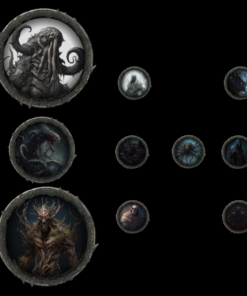 Alternative view of Chaos Unleashed: Terrifying Monsters Vol 1 - Foundry VTT Module