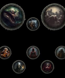 Alternative view of Chaos Unleashed: Terrifying Monsters Vol 3 - Foundry VTT Module